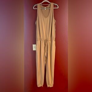 Wishlist Women's Tank Jumpsuit in Camel